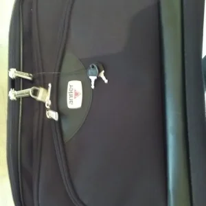 SMALL SUITCASE ON WHEELS AND ANTLER TRAVEL BAG - Image 2
