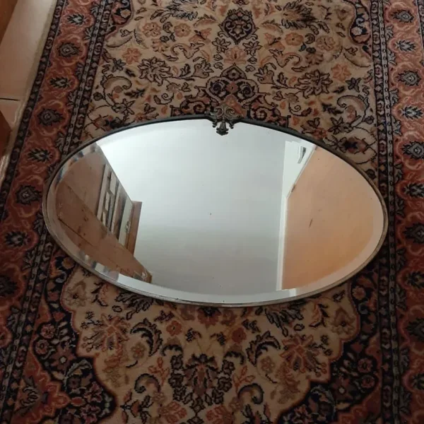 Antique bevelled mirror