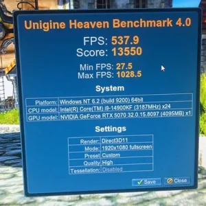 Gaming PC Bundle – i9-14900KF, RTX 5070, 32GB DDR5, Full Setup - Image 5