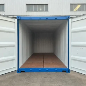 20ft One-Trip Shipping Container Blue RAL5010 - Image 2