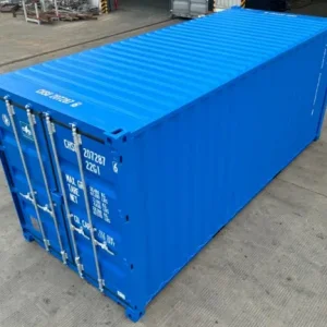20ft One-Trip Shipping Container Blue RAL5010 - Image 4