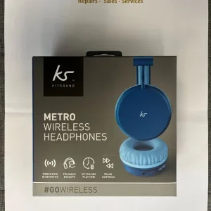 Kitsound Metro Bluetooth Wireless Headphones