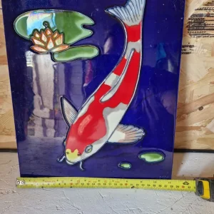 Koi plaques x 2