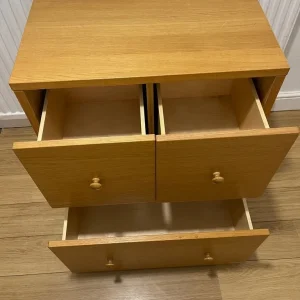 ASPACE solid wood 3 drawer dresser