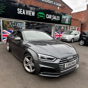 AUDI A5 1.4 TFSI S line Grey Auto Petrol 2018 - Image 2