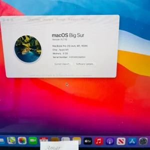 13 Inch MacBook Pro 2020 M1 Touch Bar - Image 2