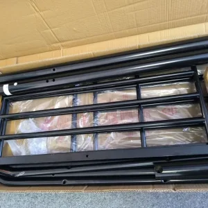 Mid Sleeper Metal Bed Frame in Black - Image 6