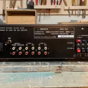 Denon DRA-350 Tuner-Amplifier with phono stage - Image 3