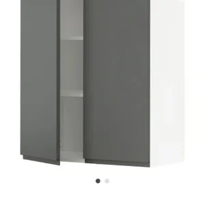 Ikea metod kitchen cabinets (dark grey) - Image 6