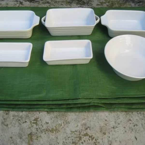 6 Small Oven to Table Cooking Dishes