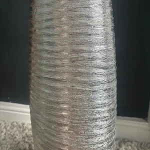 Tall grey floor lamp - Image 2