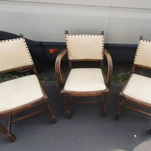 Wooded Vintage Chairs