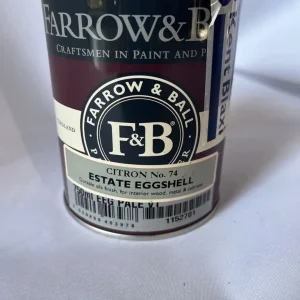 Farrow and Ball Estate Eggshell Citron No 74 750ml
