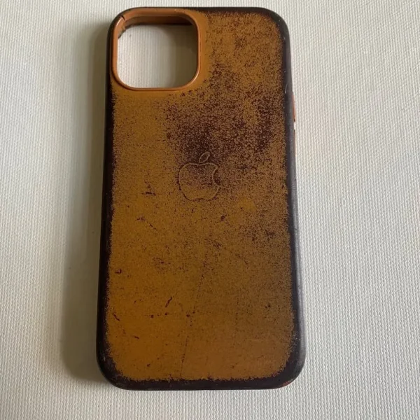 Apple MagSafe iPhone 13 mini leather case