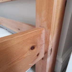 Pine bed frame - Image 5