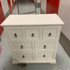 wooden chest of drawers - Image 3