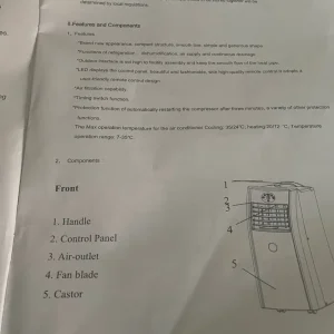 Portable Air Conditioner New - Image 6