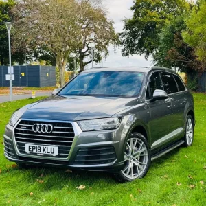 Audi Q7 S Line Estate 2018, 3L Diesel, 5 Doors