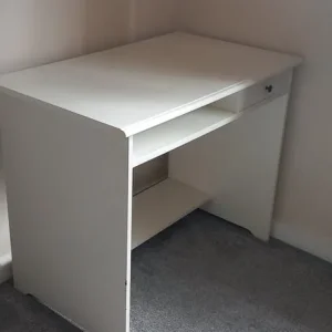 White desk