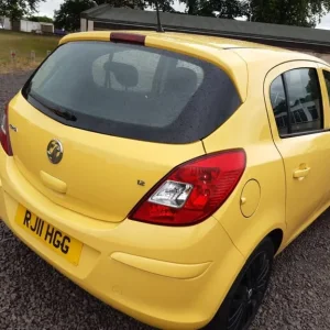 Vauxhall Corsa 2011 1.2i 16 Valve Yellow Special Edition Exite 5 Door - Image 5