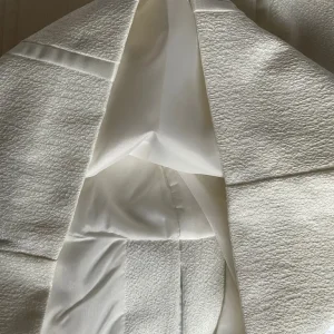 Cream Evening Party Dress From Zara Size 10 Back Zip - Image 6