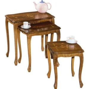 Buell 3-piece coffee table set in walnut - Image 4