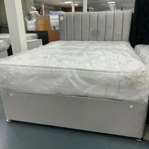 Double Divan Bed with Mattress and Drawers