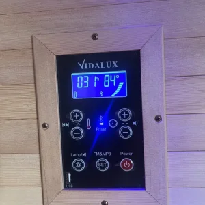 Vidalux 2 Person Infrared Sauna - Image 4