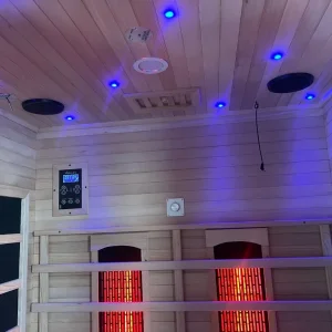 Vidalux 2 Person Infrared Sauna - Image 7