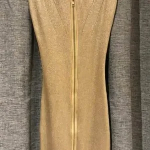 Golden pencil dress size M/L - Image 5