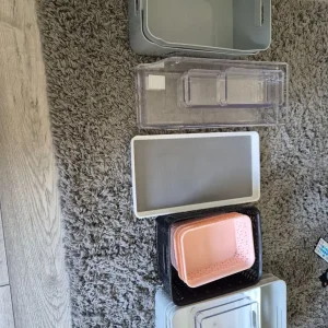 Storage boxes and containers