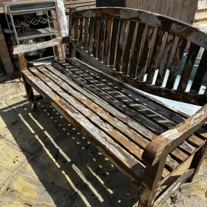 Garden Wooden Bench Project