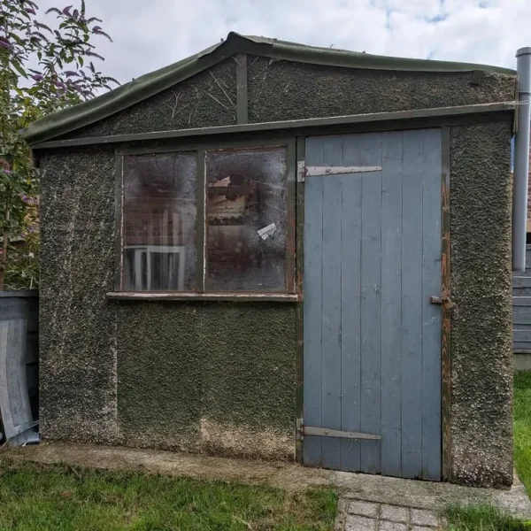 Concrete Panel Shed