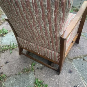 Vintage Continental bentwood armchair recliner art deco - Image 5