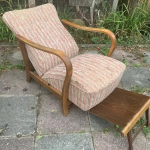 Vintage Continental bentwood armchair recliner art deco - Image 6