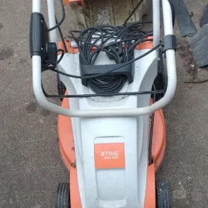 Small STIHL RME 235 used electric lawnmower