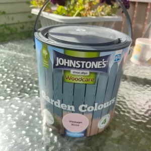 Johnstones garden paint 2.5L vintage rose