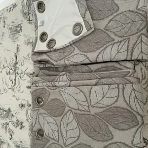 Sherwood Eyelet Silver Lined Curtains - Image 6