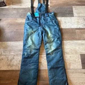 Snowy Owl Denim Look Snowboarding Trousers Size M New