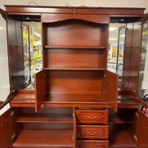 Caxton Large Display Cabinet TCL 97559 - Image 2