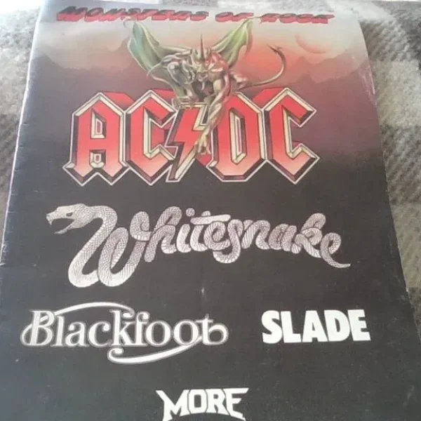 Monsters Of Rock 1981 Official Programme