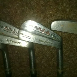Arthur D'Arcy Bobby Locke Golf Clubs And Vintage Dunlop Golf Club Bag - Image 5