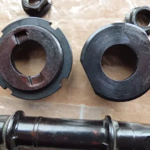MTB BOTTOM BRACKET ASSEMBLY WITH 126mm BB AND SQUARE PEDALS - Image 7