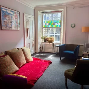 Counselling room in a wellness building